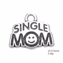 Skyrim Fashion SINGLE MOM&SUPER MOM&WORLD'S GREATEST MOM Statement Charms D