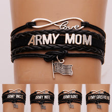 Infinity Love Army Mom/Wife/Grandma/Aunt/Uncle/Sister/Girlfriend Family Mem