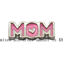 Hot Sale  popular  trendy  jewelry  new arrive 10pcs  love  MOM   floating