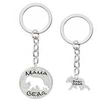 Creative MAMA / BABY BEAR Maternity Necklace Family Coin Necklaces Jewelry