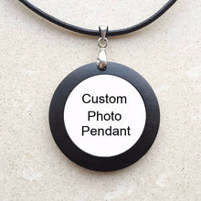 Personalized Photo Pendants Custom Necklace Photo of Baby Child Mom Dad Gra