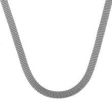 2017 Trendy Stainless Steel Grid Cuban Link Chain Choker Necklace for Women