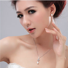 Sinya Natural freshwater pearl stud earring for women in 925 sterling silve