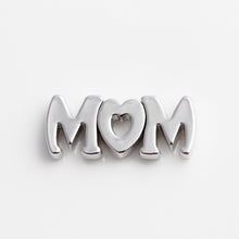 20pcs/lot Free shipping DIY Letter MOM Charms Fashion Silver Plated Charms