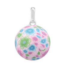 Eudora Angel Caller Colorful Flower  Round  Sound bell Baby Chime Ball Pend