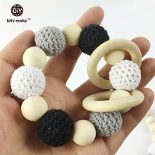 Let's Make 2pc/lot teether juniper nursing pendant Nursing Crochet Teething