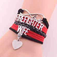 Little Minglou Infinity Love firefighter wife sister grandma mom daughter l