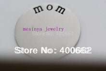 large mom plate for 30mm big floating charm memory living glass locket  Xma