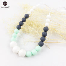 Let's Make Nursing Necklace Chewable Beads Nurse Charms Teether Necklace Fo