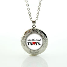 JWEIJIAO 2017 new Mother's Day Gifts I Love Mom locket pendant World's Best
