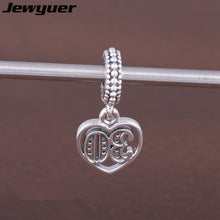 30 Years of Love dangle charms 925 sterling silver pendant charm fit beads