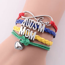 infinity love AUTISM MOM MUM SISTER DAD NANA GRANDMA AUNT Awareness bracele