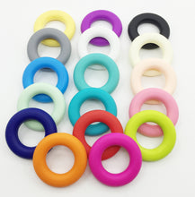 Large Donut Pendant(s) for BPA Free Silicone Teething Necklace Baby teether