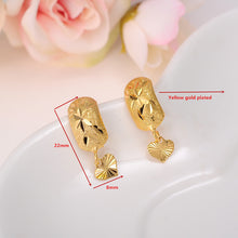 Bangrui Africa Earrings for Women / Girl, Gold Color Dubai Earrings Arab Mi