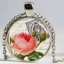 Purple pendant mother jewelry letter necklace antique bronze quote chain ne