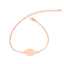 Baseball Mom Anklet Stainless Steel Sports Team Fans Football Charm Bracele