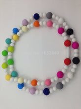 mixcolors silicone beads necklace for mom to wear  Wholesale silicone neckl