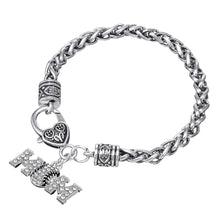 Skyrim Baseball softball mom bracelet jewelry rhinestone fashion antique si