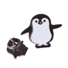 fashion lychee 2pcs Cute Shirt Collar Pin Penguin Mom And Kid Set Cartoon E