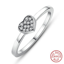925 Sterling Silver Stackable Heart ,Crown ,Selfless Mom Ring Women Silver