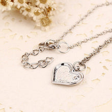 5 PCS Love Heart Pendant Rhinestone Godmother Necklace Jewelry Mothers Day