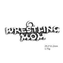 my shape 20pcs wrestling mom sporty charms-in Charms from Jewelry & Accesso