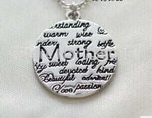 2014 new Mother pendant necklace I love you mom Forever Letters Necklace be