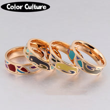 Dubai Jewelry New Design Style Ceramic Ring Colorful Ring Stainless Steel G