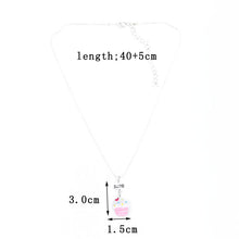 2017 Mom And Kids BFF Jewelry 2Pcs/ Set Best Friends Charms Sweet Ice Cream