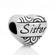 Lemegeton Stainless Steel Words Heart Mom Wife Sister Aunt Mum Friend Love