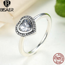 Authentic 925 Sterling Silver Jewelry Set Sparkling Love Heart Jewelry Sets