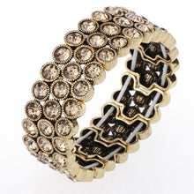 Stretch bangle bracelet crystal fashion jewelry gifts cuff for women her wi