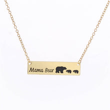 10PCS_Hot Sale Dropship New Fashion Vintage New Mom Love Mama Bear Necklace