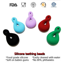 New Baby Nursing Jewelry Toy for Mom 100% Food Grade Silicone Teething Pend