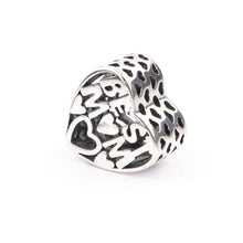 Fit Pandora Charm Bracelet Original 925 Silver Charm Bead BEST MOM Letter E