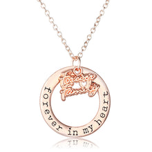 9 Style  Gold Color with Round Shaped Letter of " Mom" Statement Choker Lon