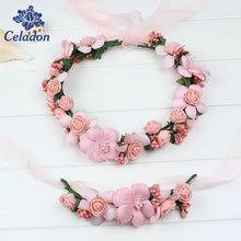 Mom and Me Flower Headband 2017 Summer Style Newborn Headband Flower Crown