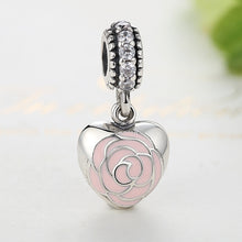 BELAWANG DIY MOM Love Heart Beads Fit Pandora Charm Bracelet Original 925 S