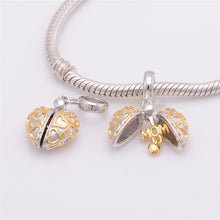 heart charms sterling silver jewelry fits man bracelets pendants for jewelr