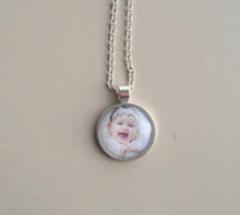 Personalized Photo Pendants Custom Necklace Photo of Your Baby Child Mom Da
