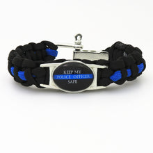 SANDEI POLICE MOM GRANDMA BACK THE BLUE POLICE LIVES MATTER Paracord Surviv