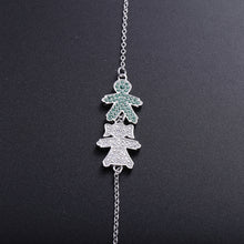 Slovecabin Russia Hot Sale 925 Sterling Silver Boy And Girl Bracelet For Ne