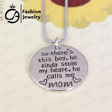 Wholesale Handstamped So there's this boy,he kinda stole my heart,he calls