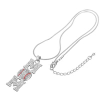 Skyrim chokers 2017 baseball or softball mom pave crystal necklace jewelry-