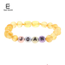 EAST WORLD Creative Design Amber Bracelet Baltic Amber Beads Customized Nam