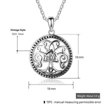 Tree of Life Necklaces & Pendants 925 Sterling Sliver CZ Necklaces Fashion