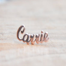 2017 New Custom Name Personalized Rose Gold Earring Fashion Gift Jewelry Fo