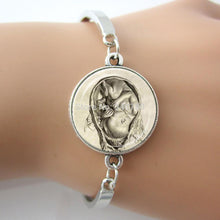 TAFREE DA VINCI FETUS glass gem jewelry Leonardo Da Vinci Drawing Doctor Gi