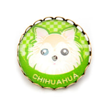 Chihuahua Husky Dogs Brooches Bag Scarf Pendant Women Jewelry Gifts for Mom