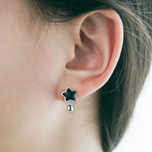 SA SILVERAGE Solid 925 Sterling Silver Star Stud Earrings for Women Trendy